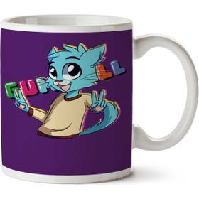 Art Hediye Gumball Renkli İki Tarafı Baskılı Kupa Bardak