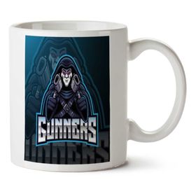 Art Hediye Gunner İki Tarafı Baskılı Kupa Bardak
