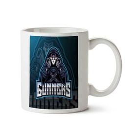 Art Hediye Gunner İki Tarafı Baskılı Kupa Bardak