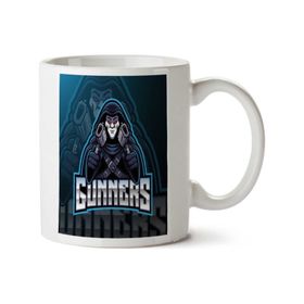 Art Hediye Gunner İki Tarafı Baskılı Kupa Bardak