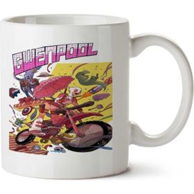 Art Hediye Gwenpool İki Tarafı Baskılı Kupa Bardak