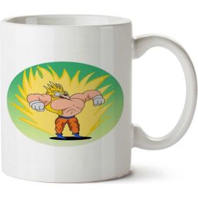 Art Hediye Gym Sonic Sayan İki Tarafı Baskılı Kupa Bardak