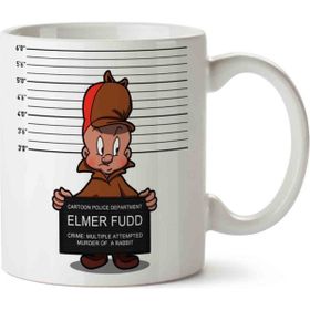 Art Hediye Habitual Offender Elmer Fudd Kupa Bardak