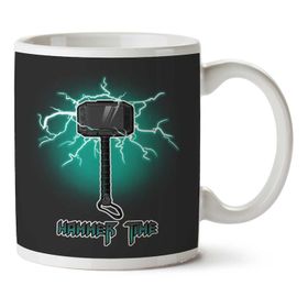 Art Hediye Hammer Time Thor İki Tarafı Baskılı Kupa Bardak