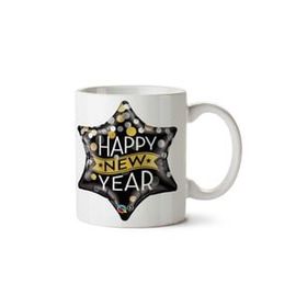Art Hediye Happy New Year İki Tarafı Baskılı Kupa Bardak