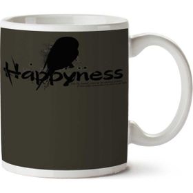 Art Hediye Happyness Owl İki Tarafı Baskılı Kupa Bardak