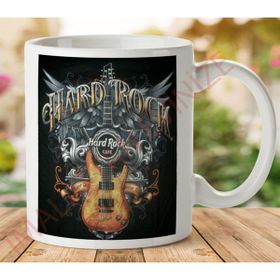 Art Hediye Hard Rock Cafe İki Tarafı Baskılı Kupa Bardak