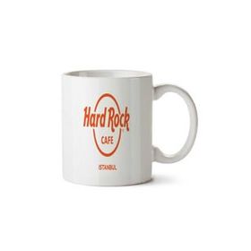 Art Hediye Hard Rock Cafe Istanbul İki Tarafı Baskılı Beyaz Kupa