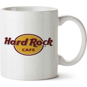 Art Hediye Hard Rock Cafe Merkez İki Tarafı Baskılı Kupa Bardak