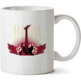 Art Hediye Hard Rock Gitar Kanat İki Tarafı Baskılı Kupa Bardak