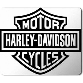 Art Hediye Harley Davidson Baskılı 23x19 cm Mouse Pad