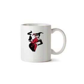 Art Hediye Harley Quinn 1 İki Tarafı Baskılı Beyaz Kupa