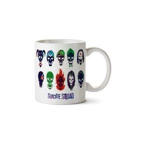 Art Hediye Harley Quinn Joker Deadshot Katil İki Tarafı Baskılı Beyaz Kupa