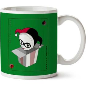Art Hediye Harley Quinn Suicide Squad Christmas Playing Card İki Tarafı Baskılı Kupa Bardak