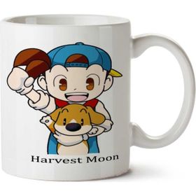 Art Hediye Harvest Moon İki Tarafı Baskılı Kupa Bardak