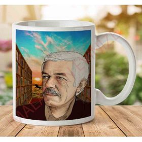 Art Hediye Hasan Ali Toptaş Kafka Tarz İki Tarafı Baskılı Kupa Bardak