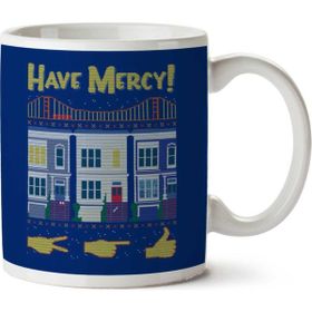 Art Hediye Have Mercy Full House Christmas Knit Iki Tarafı Baskılı Kupa Bardak