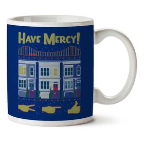Art Hediye Have Mercy Full House Christmas Knit Iki Tarafı Baskılı Kupa Bardak
