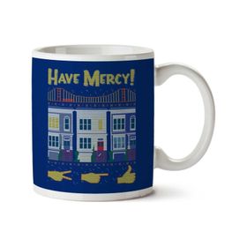 Art Hediye Have Mercy Full House Christmas Knit Iki Tarafı Baskılı Kupa Bardak