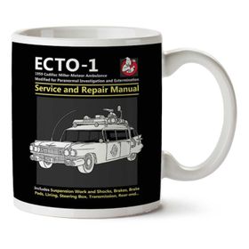 Art Hediye Hayalet Avcıları Ecto1 Servis ve Onarım İki Tarafı Baskılı Kupa Bardak