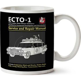 Art Hediye Hayalet Avcıları Ecto1 Servis ve Onarım İki Tarafı Baskılı Kupa Bardak