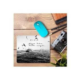 Art Hediye Hayat Kısa Kuşlar Uçuyor Baskılı 23x19 cm Mouse Pad