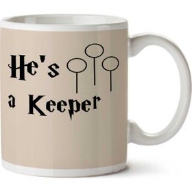 Art Hediye He Is A Keeper Iki Tarafı Baskılı Kupa Bardak