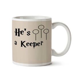 Art Hediye He Is A Keeper Iki Tarafı Baskılı Kupa Bardak