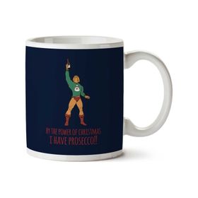 Art Hediye He Man By The Power Of Christmas Iki Tarafı Baskılı Kupa Bardak
