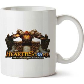 Art Hediye Hearth Stone İki Tarafı Baskılı Kupa Bardak