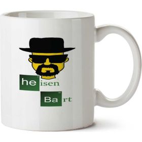 Art Hediye Heisenbart İki Tarafı Baskılı Kupa Bardak