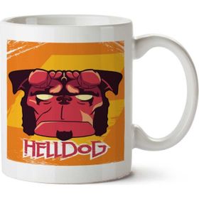 Art Hediye Helldog İki Tarafı Baskılı Kupa Bardak