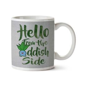 Art Hediye Hello From The Oddish Side Pokemon İki Tarafı Baskılı Kupa Bardak