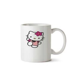 Art Hediye Hello Kitty 2 İki Tarafı Baskılı Kupa Bardak