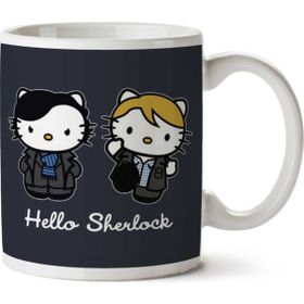 Art Hediye Hello Sherlock Watson İki Tarafı Baskılı Kupa Bardak