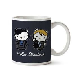 Art Hediye Hello Sherlock Watson İki Tarafı Baskılı Kupa Bardak