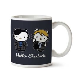Art Hediye Hello Sherlock Watson İki Tarafı Baskılı Kupa Bardak