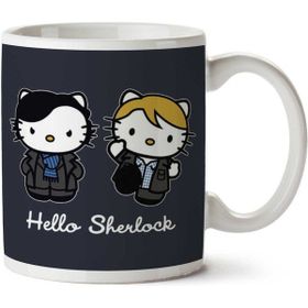 Art Hediye Hello Sherlock Watson İki Tarafı Baskılı Kupa Bardak