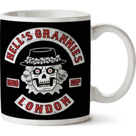 Art Hediye Hells Grannies Monty Python Logo İki Tarafı Baskılı Kupa Bardak