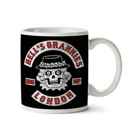 Art Hediye Hells Grannies Monty Python Logo İki Tarafı Baskılı Kupa Bardak