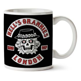 Art Hediye Hells Grannies Monty Python Logo İki Tarafı Baskılı Kupa Bardak
