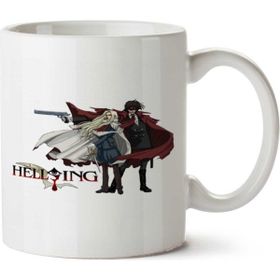 Art Hediye Hellsing İki Tarafı Baskılı Kupa Bardak