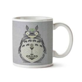 Art Hediye Henna My Neighbour Totoro İki Tarafı Baskılı Kupa Bardak