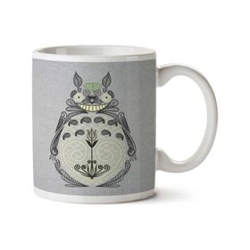 Art Hediye Henna My Neighbour Totoro İki Tarafı Baskılı Kupa Bardak