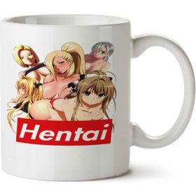 Art Hediye Hentai Anime İki Tarafı Baskılı Kupa