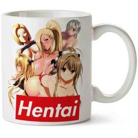Art Hediye HENTAI İki Tarafı Baskılı Kupa Bardak