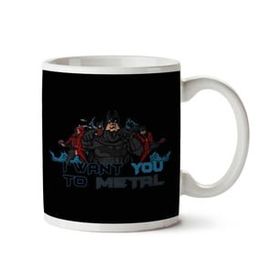 Art Hediye Heroes Of Metal Batman Robin Redhood Nightwing Red Robin İki Tarafı Baskılı Kupa Bardak