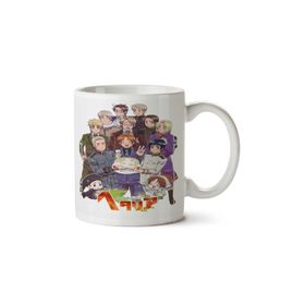Art Hediye Hetalia Tee Karakterler İki Tarafı Baskılı Kupa Bardak