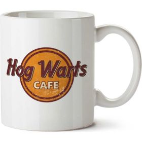 Art Hediye Hog Warts Cafe Hp İki Tarafı Baskılı Kupa Bardak