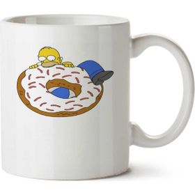 Art Hediye Homer2 İki Tarafı Baskılı Kupa Bardak